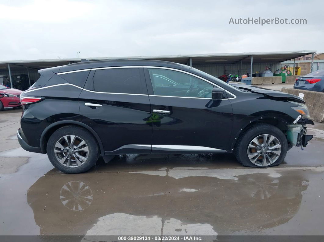 2018 Nissan Murano Sv Black vin: 5N1AZ2MG2JN122128