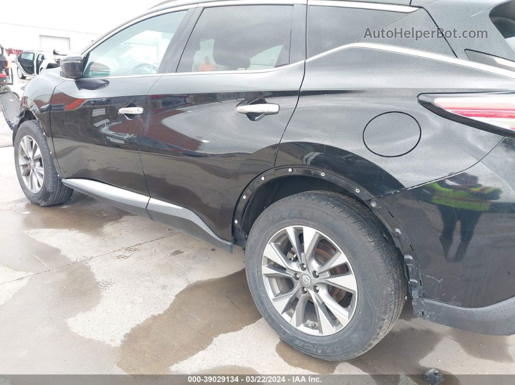 2018 Nissan Murano Sv Black vin: 5N1AZ2MG2JN122128