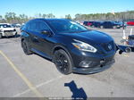 2018 Nissan Murano Sl Black vin: 5N1AZ2MG2JN132724