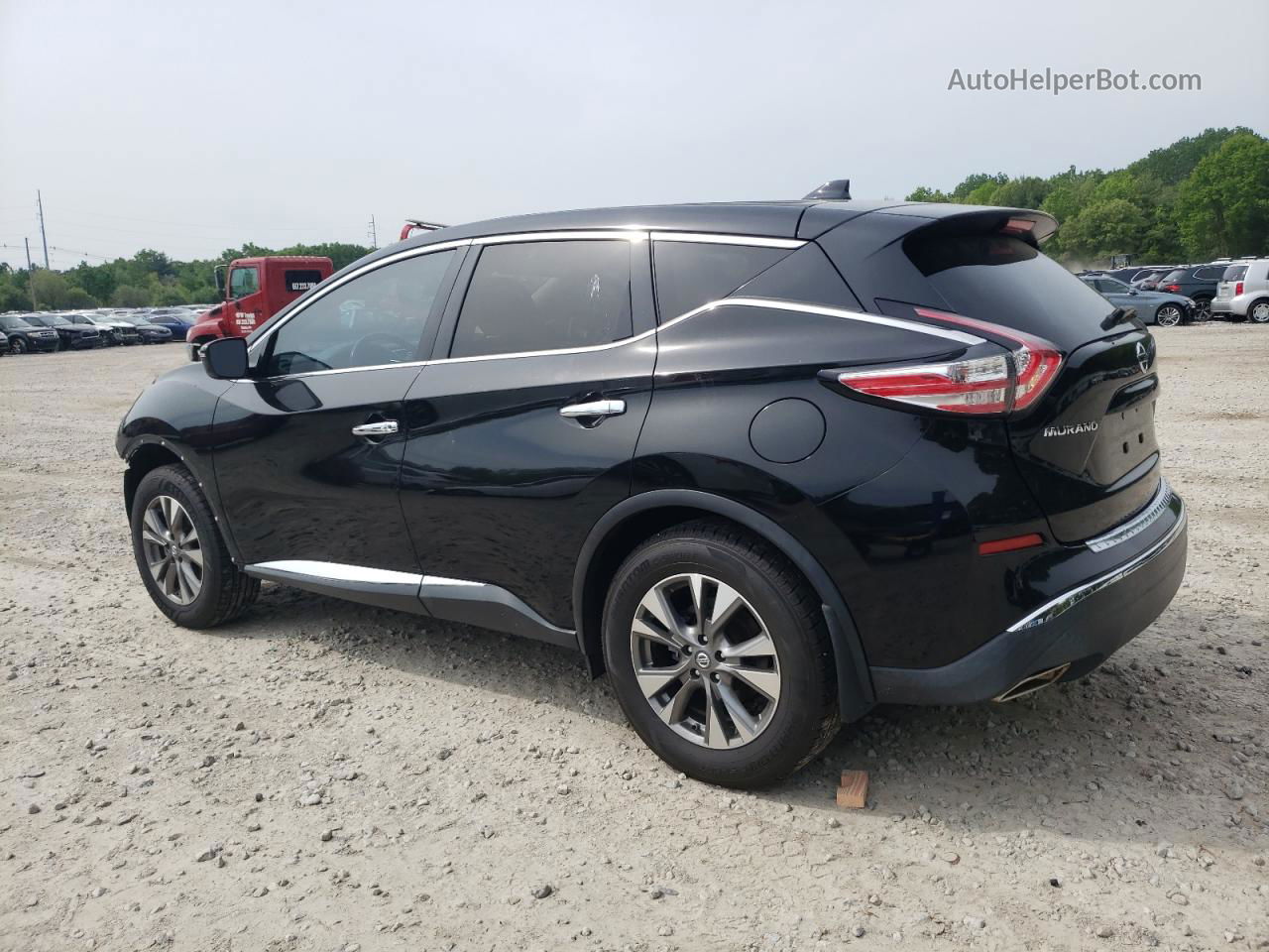 2018 Nissan Murano S Black vin: 5N1AZ2MG2JN153282