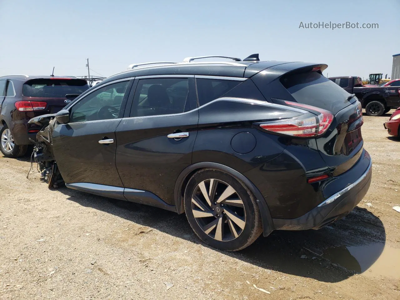 2017 Nissan Murano S Gray vin: 5N1AZ2MG3HN105431