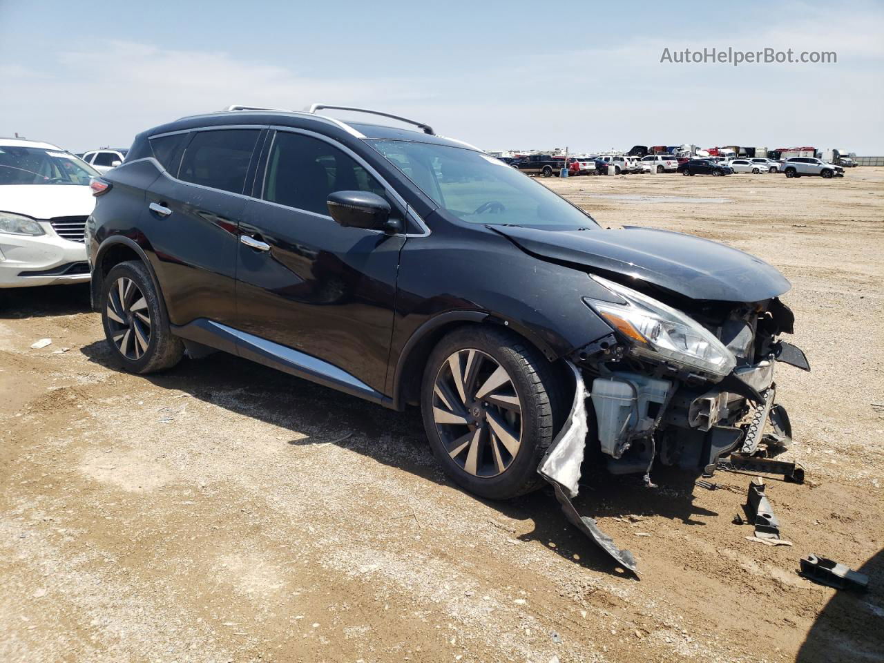 2017 Nissan Murano S Gray vin: 5N1AZ2MG3HN105431