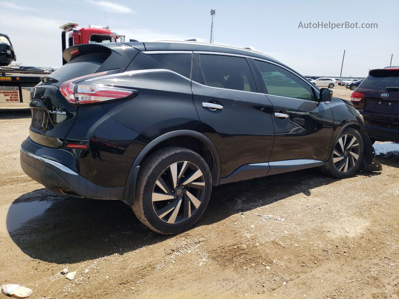 2017 Nissan Murano S Серый vin: 5N1AZ2MG3HN105431