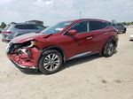 2017 Nissan Murano S Бордовый vin: 5N1AZ2MG3HN193784