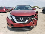 2017 Nissan Murano S Бордовый vin: 5N1AZ2MG3HN193784