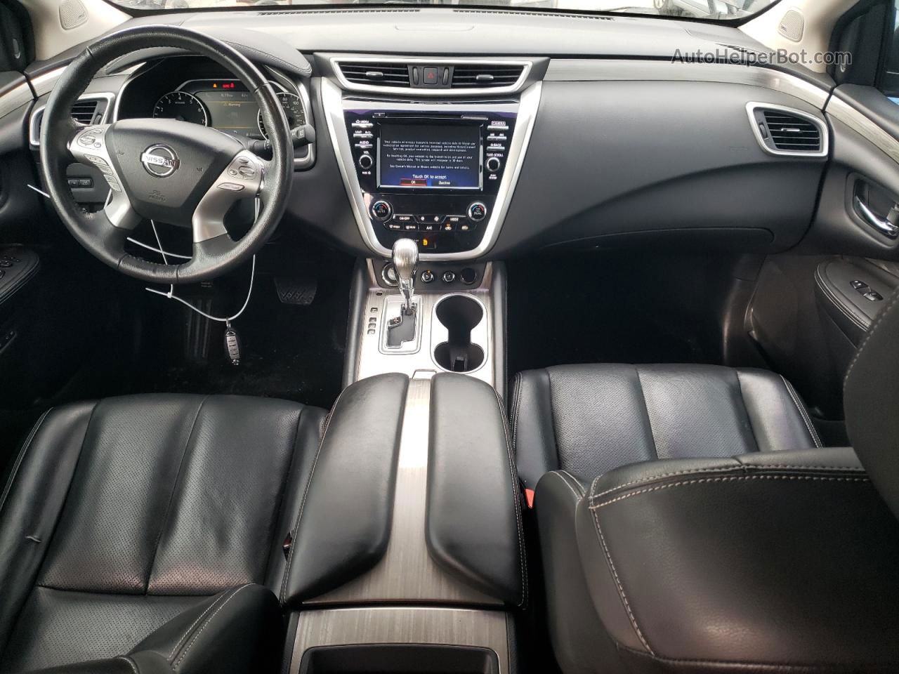 2017 Nissan Murano S Черный vin: 5N1AZ2MG3HN194398