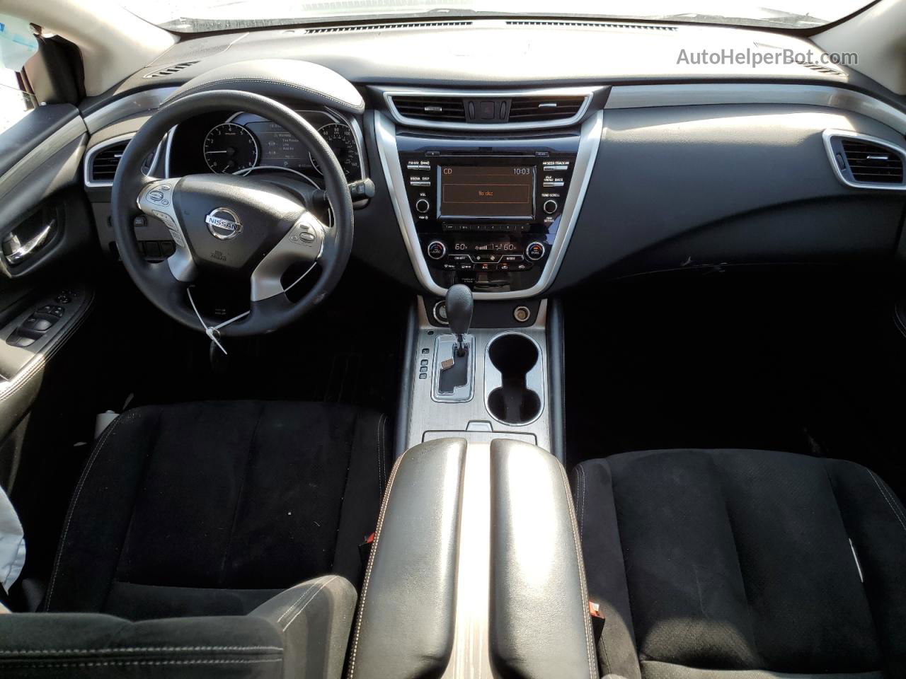 2017 Nissan Murano S Серый vin: 5N1AZ2MG3HN199231