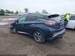 2018 Nissan Murano Sv Синий vin: 5N1AZ2MG3JN104043