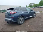 2018 Nissan Murano Sv Blue vin: 5N1AZ2MG3JN104043