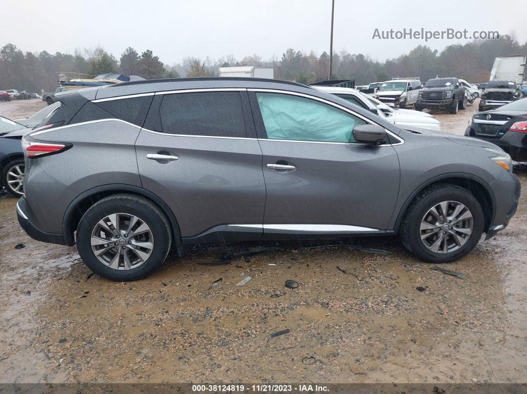 2018 Nissan Murano Sv Серый vin: 5N1AZ2MG3JN104348