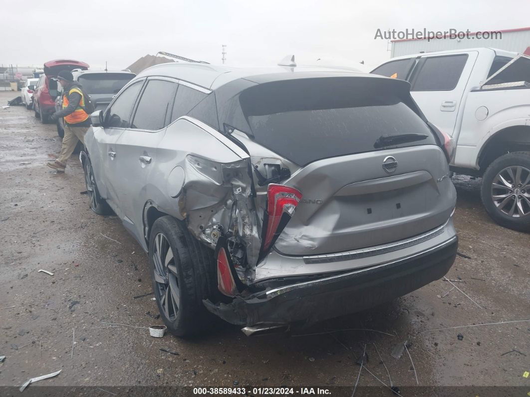 2018 Nissan Murano Platinum Silver vin: 5N1AZ2MG3JN151699