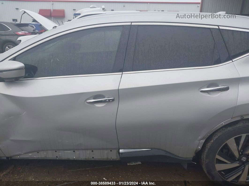 2018 Nissan Murano Platinum Серебряный vin: 5N1AZ2MG3JN151699