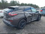 2018 Nissan Murano Sv Dark Brown vin: 5N1AZ2MG3JN193788