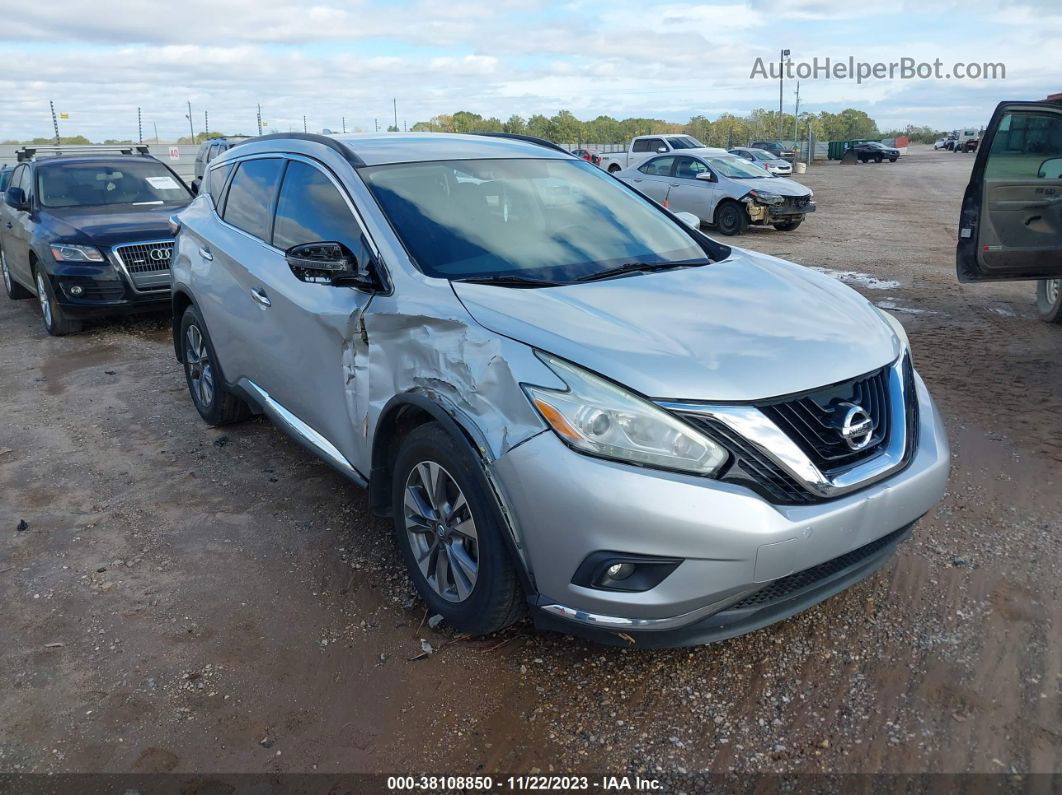 2017 Nissan Murano Sv Серебряный vin: 5N1AZ2MG4HN126286