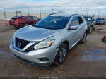 2017 Nissan Murano Sv Silver vin: 5N1AZ2MG4HN126286