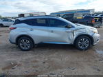 2017 Nissan Murano Sv Silver vin: 5N1AZ2MG4HN126286