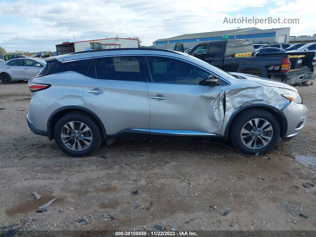 2017 Nissan Murano Sv Серебряный vin: 5N1AZ2MG4HN126286