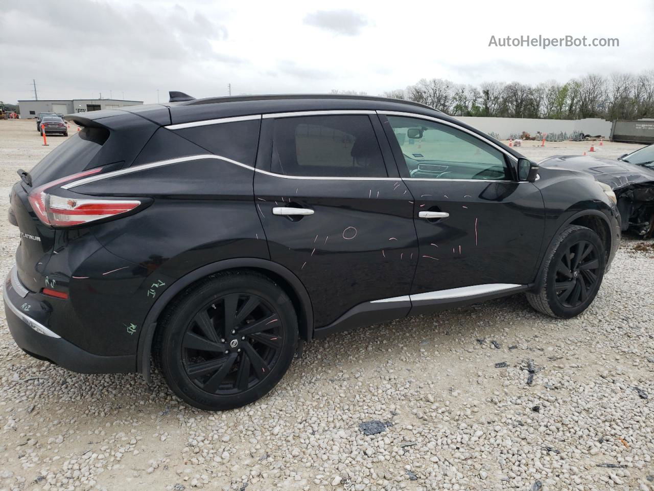 2017 Nissan Murano S Black vin: 5N1AZ2MG4HN177917