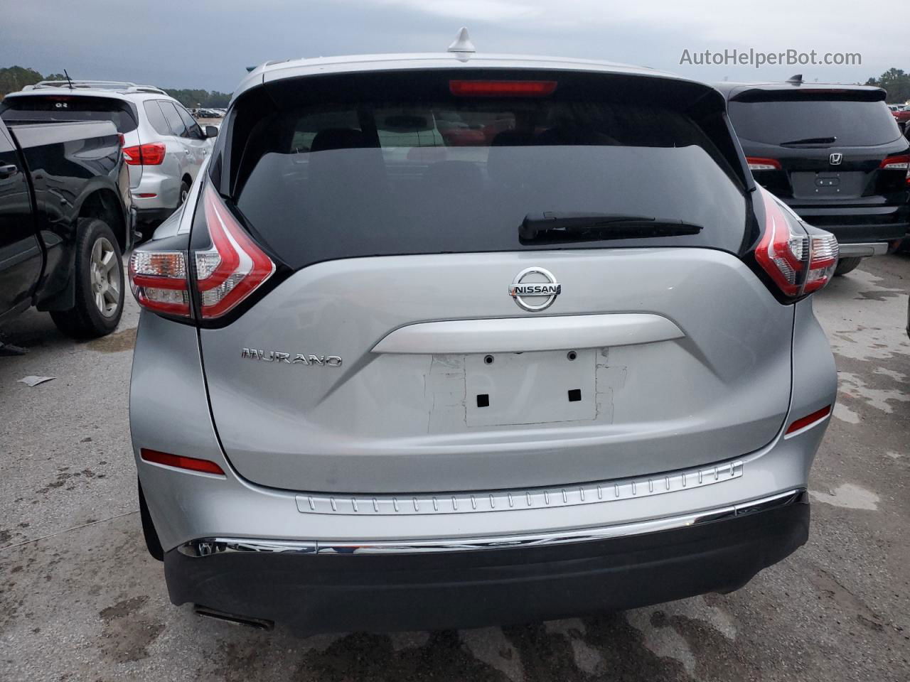 2018 Nissan Murano S Серебряный vin: 5N1AZ2MG4JN164672