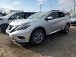 2018 Nissan Murano S Silver vin: 5N1AZ2MG4JN144664