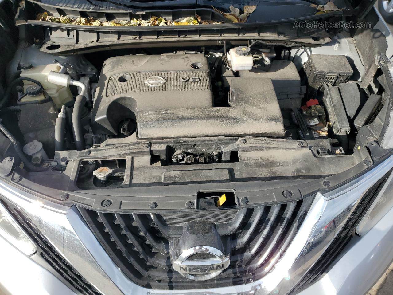 2018 Nissan Murano S Серебряный vin: 5N1AZ2MG4JN144664