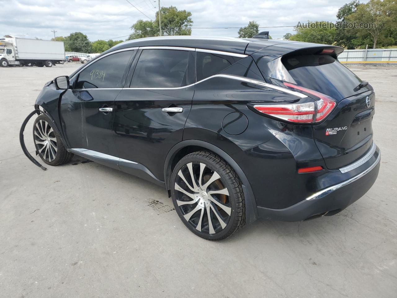 2018 Nissan Murano S Black vin: 5N1AZ2MG4JN158323