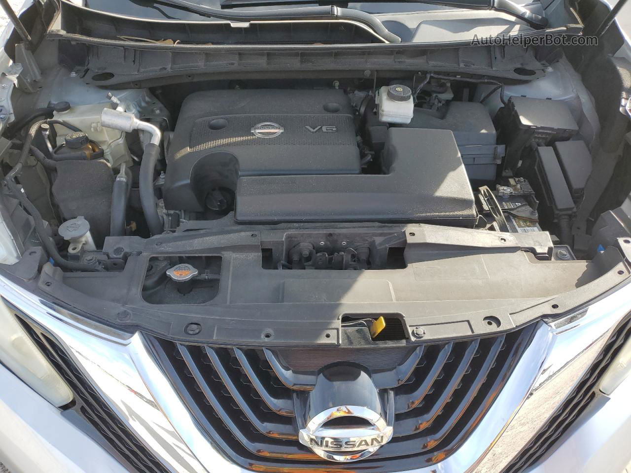 2017 Nissan Murano S Серебряный vin: 5N1AZ2MG5HN137667