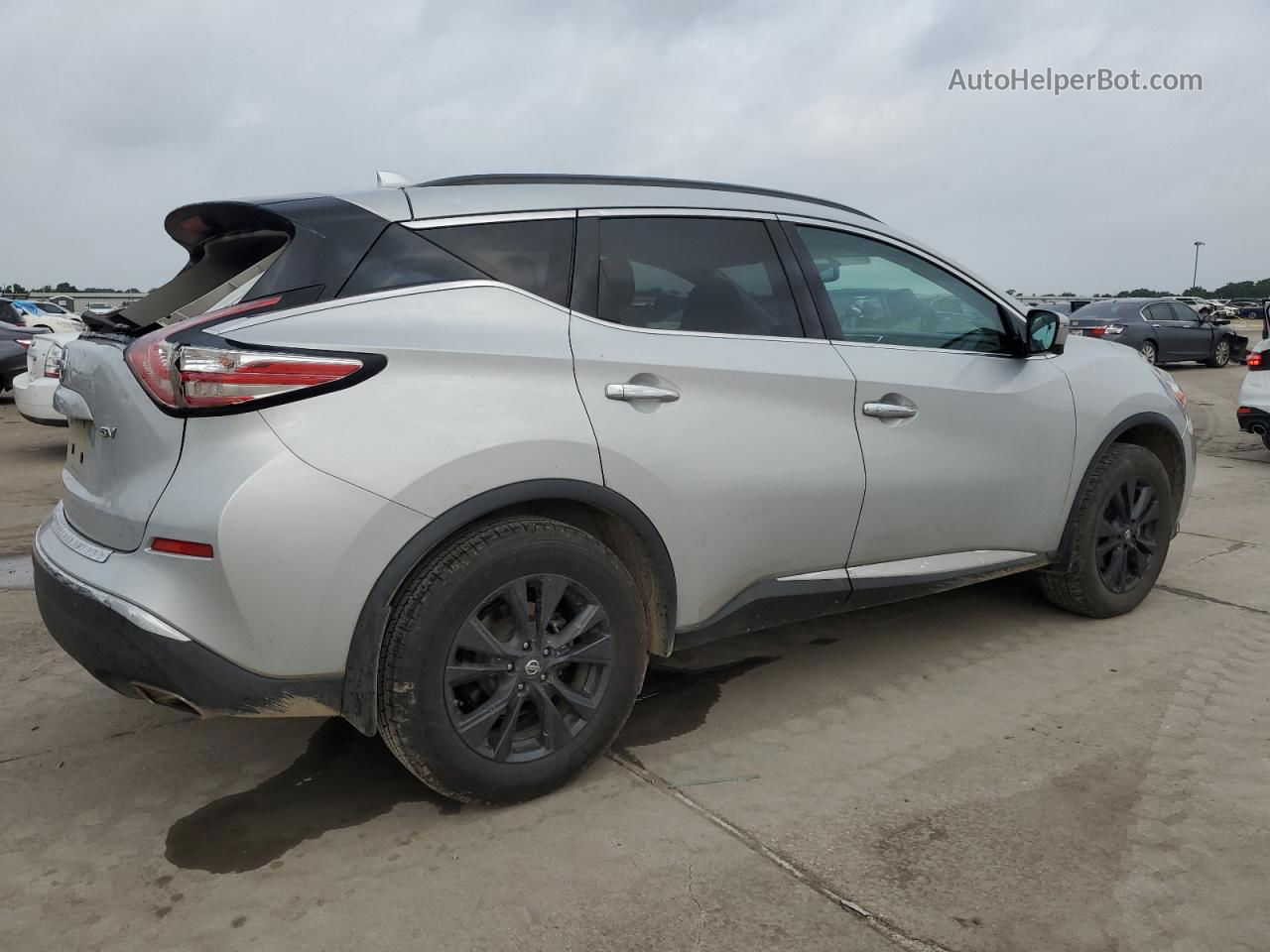 2017 Nissan Murano S Серебряный vin: 5N1AZ2MG5HN184522