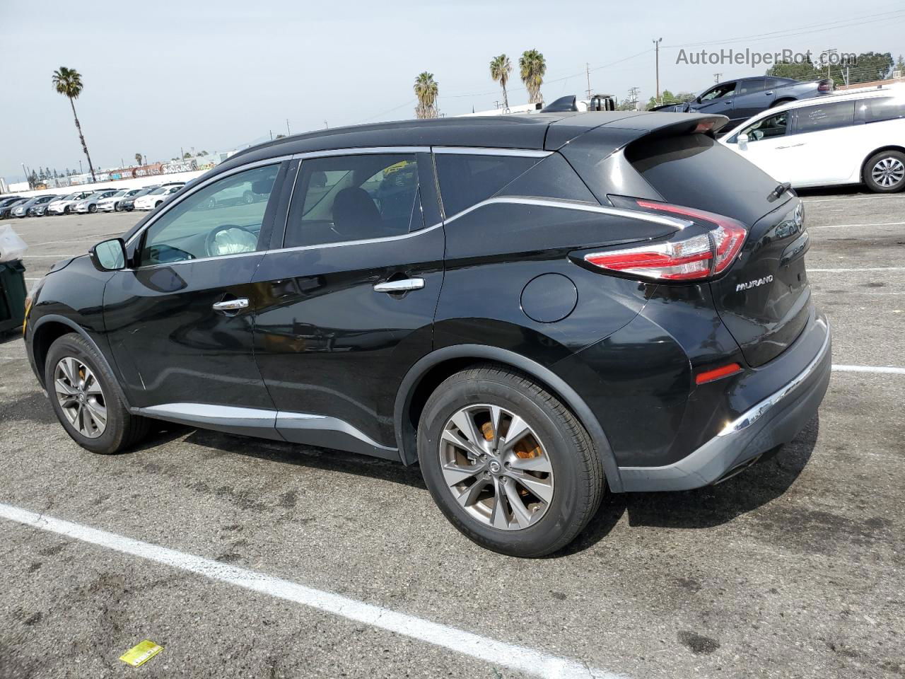 2018 Nissan Murano S Black vin: 5N1AZ2MG5JN165734