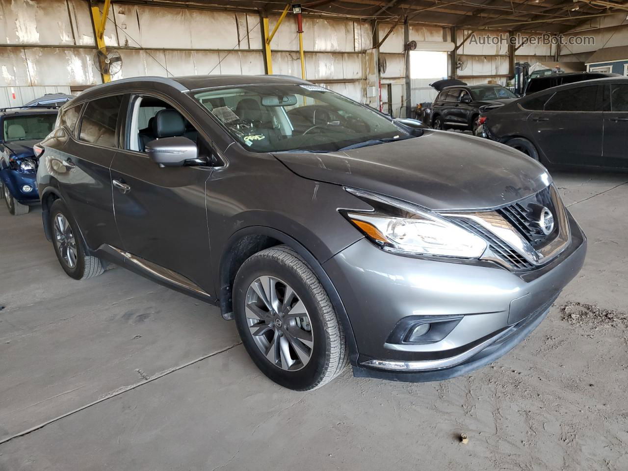 2018 Nissan Murano S Charcoal vin: 5N1AZ2MG5JN169332