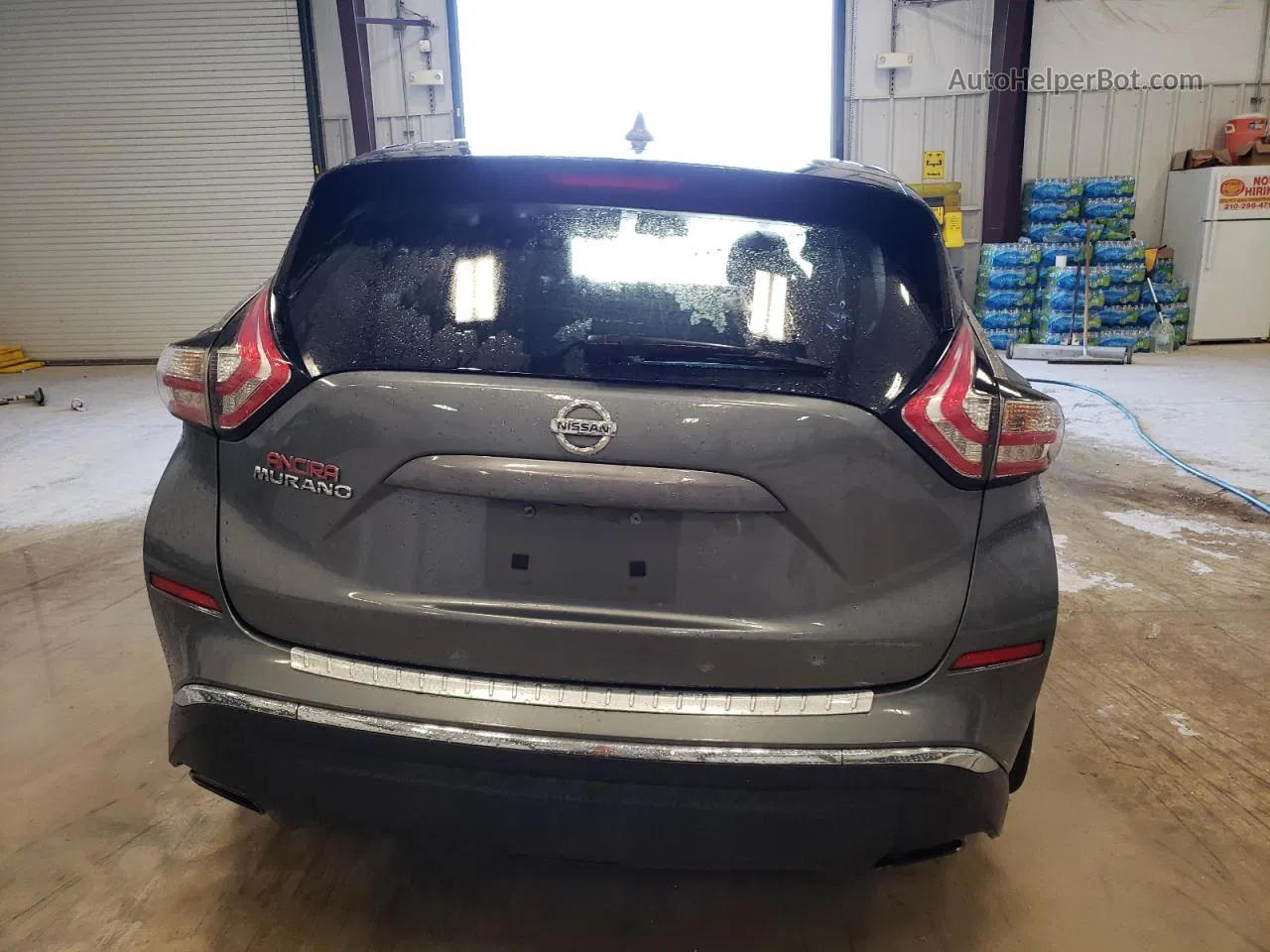 2018 Nissan Murano S Gray vin: 5N1AZ2MG5JN176538