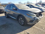 2018 Nissan Murano S Серый vin: 5N1AZ2MG5JN187118