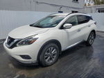 2018 Nissan Murano S White vin: 5N1AZ2MG5JN202944