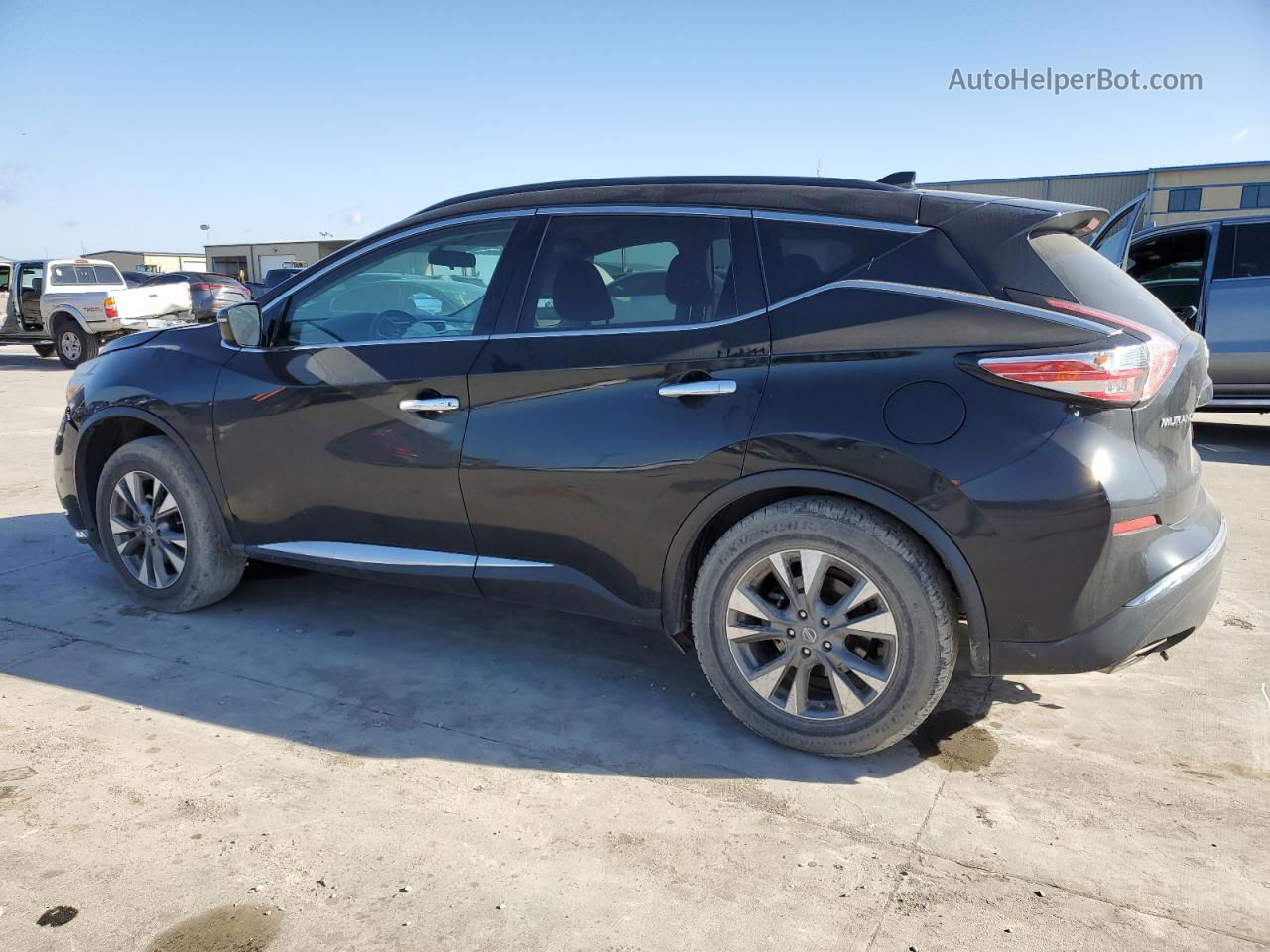 2017 Nissan Murano S Black vin: 5N1AZ2MG6HN101177