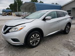 2017 Nissan Murano S Silver vin: 5N1AZ2MG6HN140271