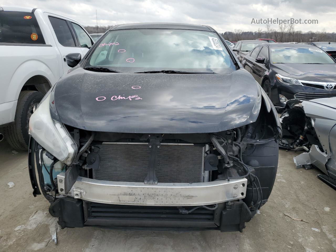 2017 Nissan Murano S Black vin: 5N1AZ2MG6HN151738