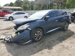 2017 Nissan Murano S Синий vin: 5N1AZ2MG6HN167986