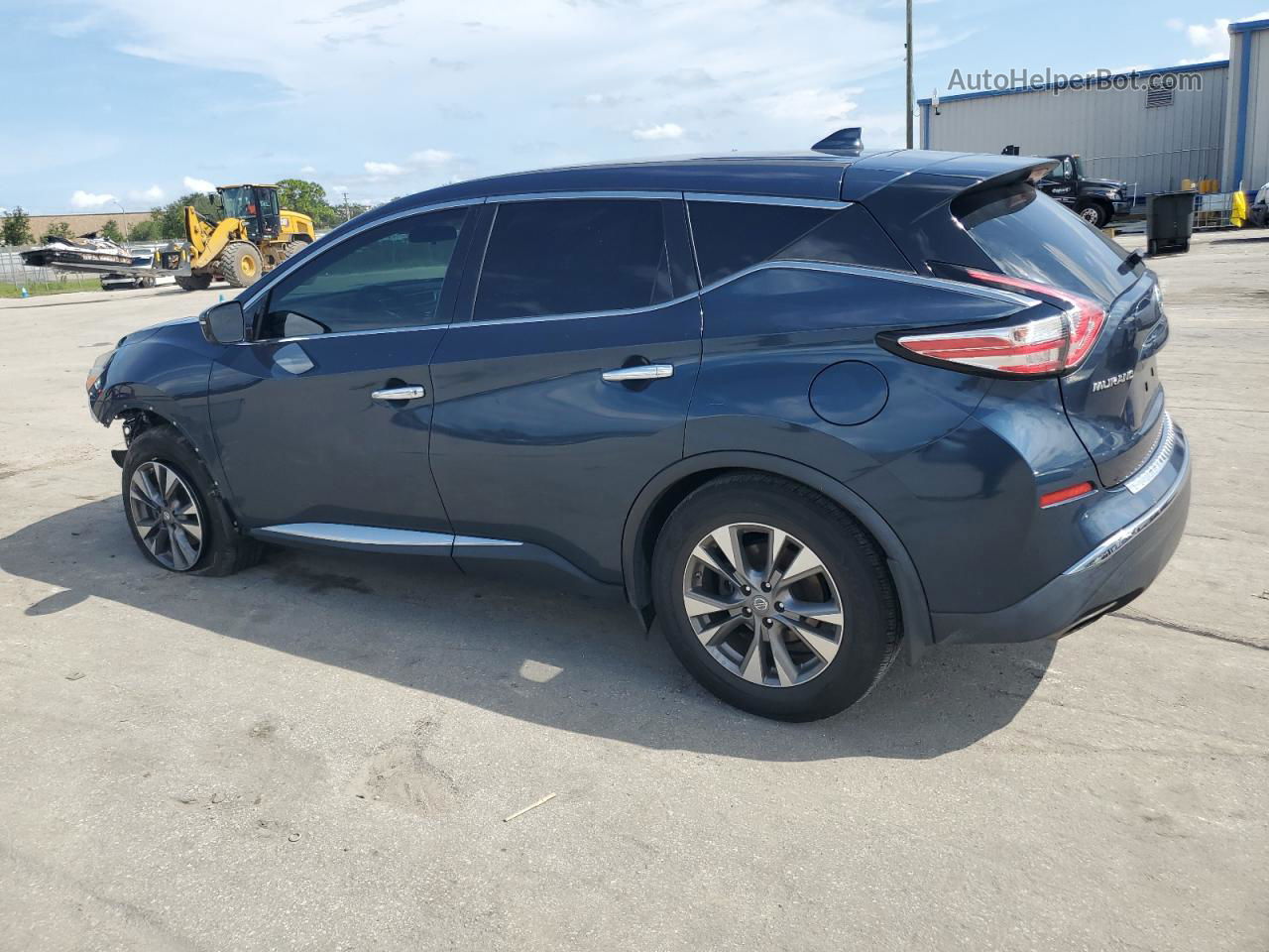 2017 Nissan Murano S Blue vin: 5N1AZ2MG6HN172590