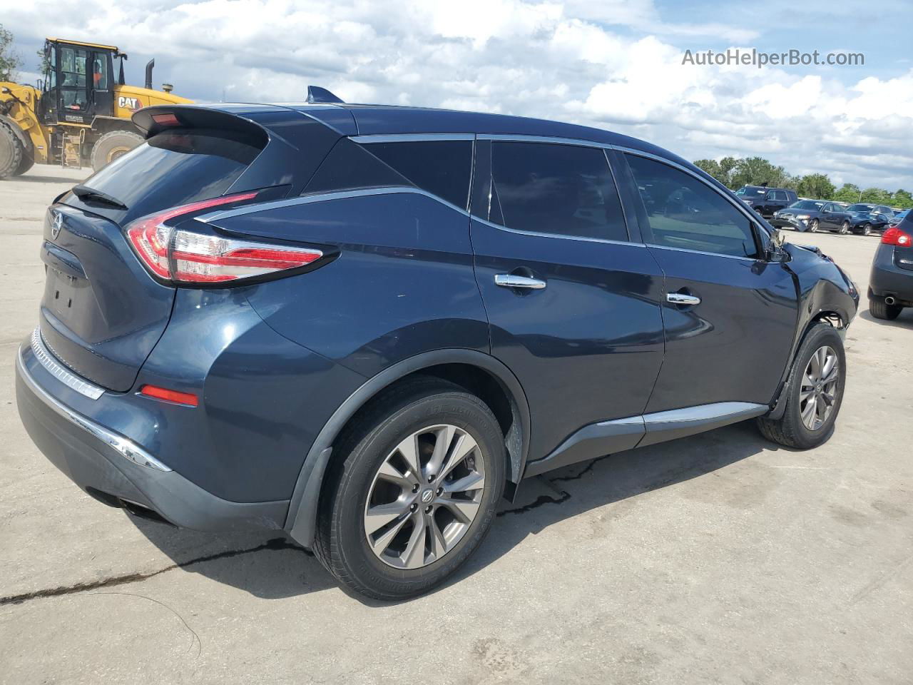 2017 Nissan Murano S Blue vin: 5N1AZ2MG6HN172590