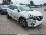 2018 Nissan Murano Sl White vin: 5N1AZ2MG6JN109513