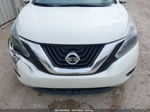 2018 Nissan Murano Sl White vin: 5N1AZ2MG6JN109513