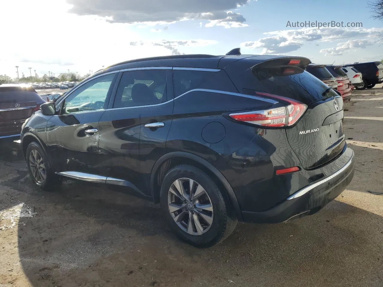 2018 Nissan Murano S Black vin: 5N1AZ2MG6JN116171