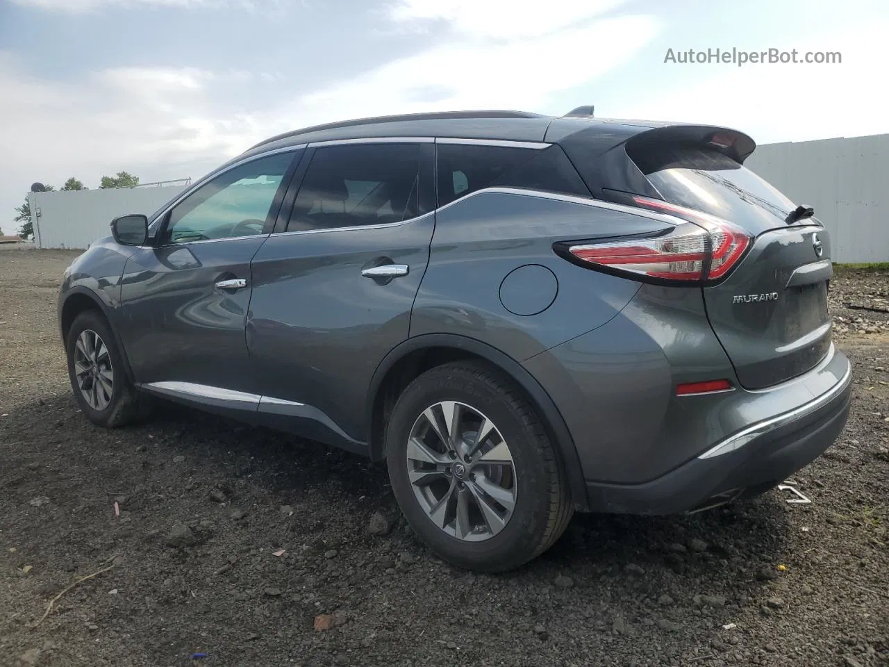 2018 Nissan Murano S Gray vin: 5N1AZ2MG6JN123041