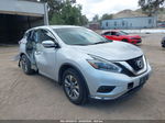 2018 Nissan Murano S Silver vin: 5N1AZ2MG6JN148571