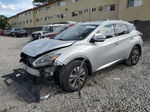 2018 Nissan Murano S Silver vin: 5N1AZ2MG6JN173020