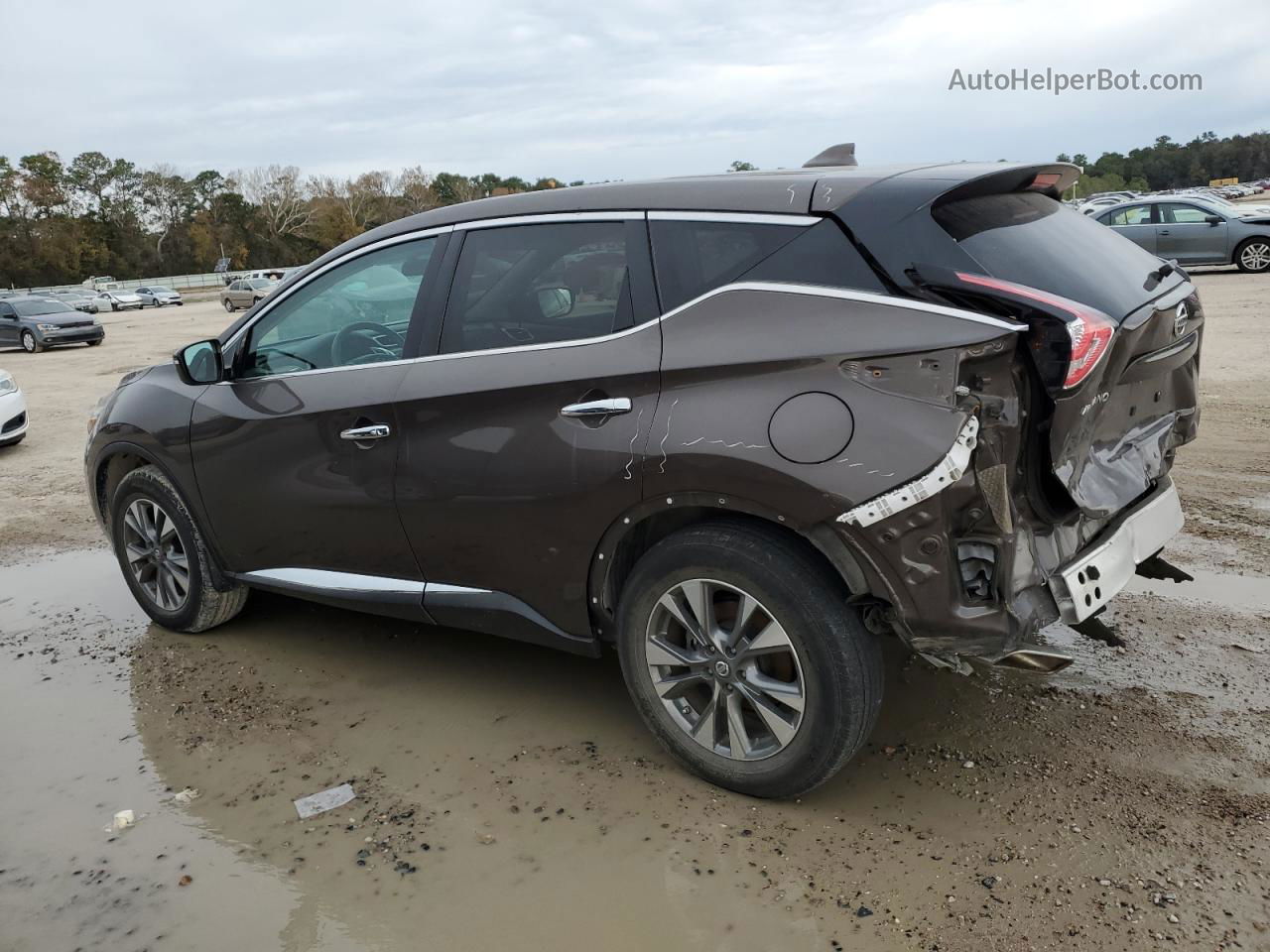 2018 Nissan Murano S Серый vin: 5N1AZ2MG6JN187886