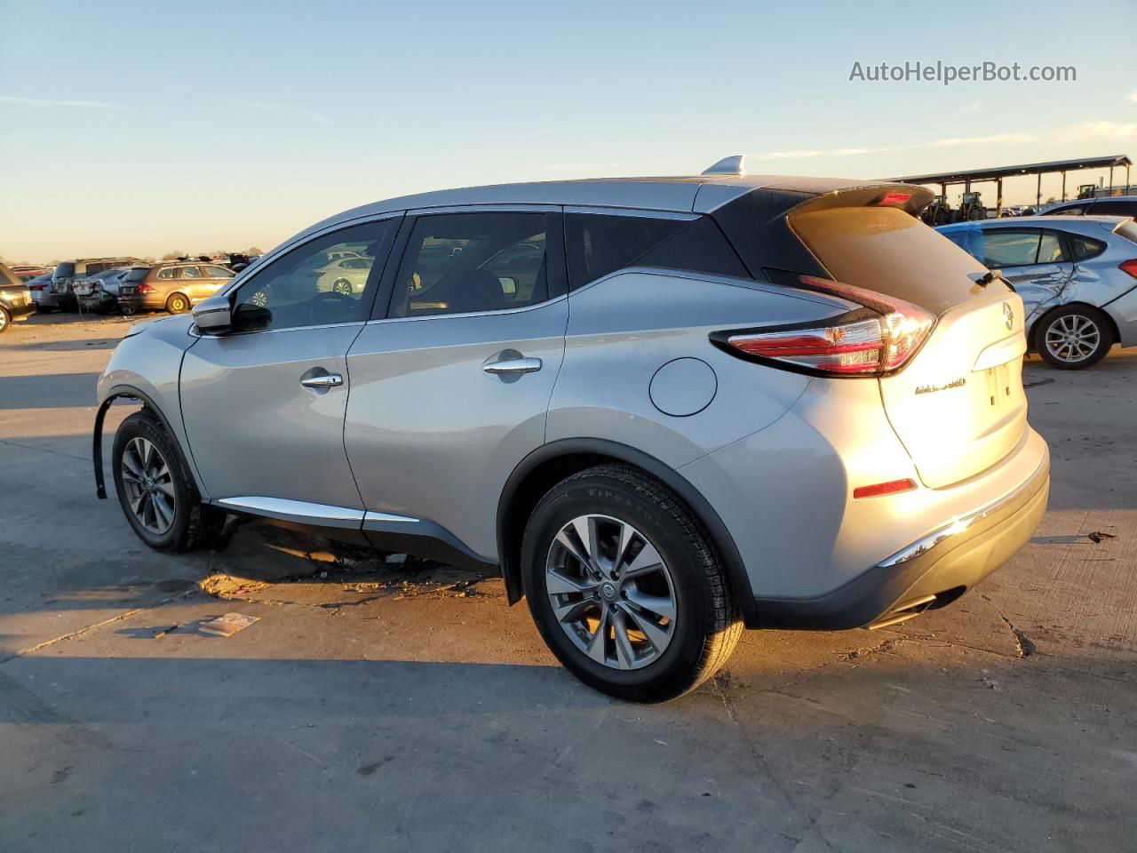 2017 Nissan Murano S Silver vin: 5N1AZ2MG7HN140179