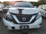 2017 Nissan Murano S White vin: 5N1AZ2MG7HN150968