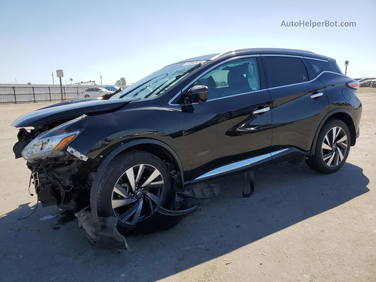 2017 Nissan Murano S Black vin: 5N1AZ2MG7HN191861