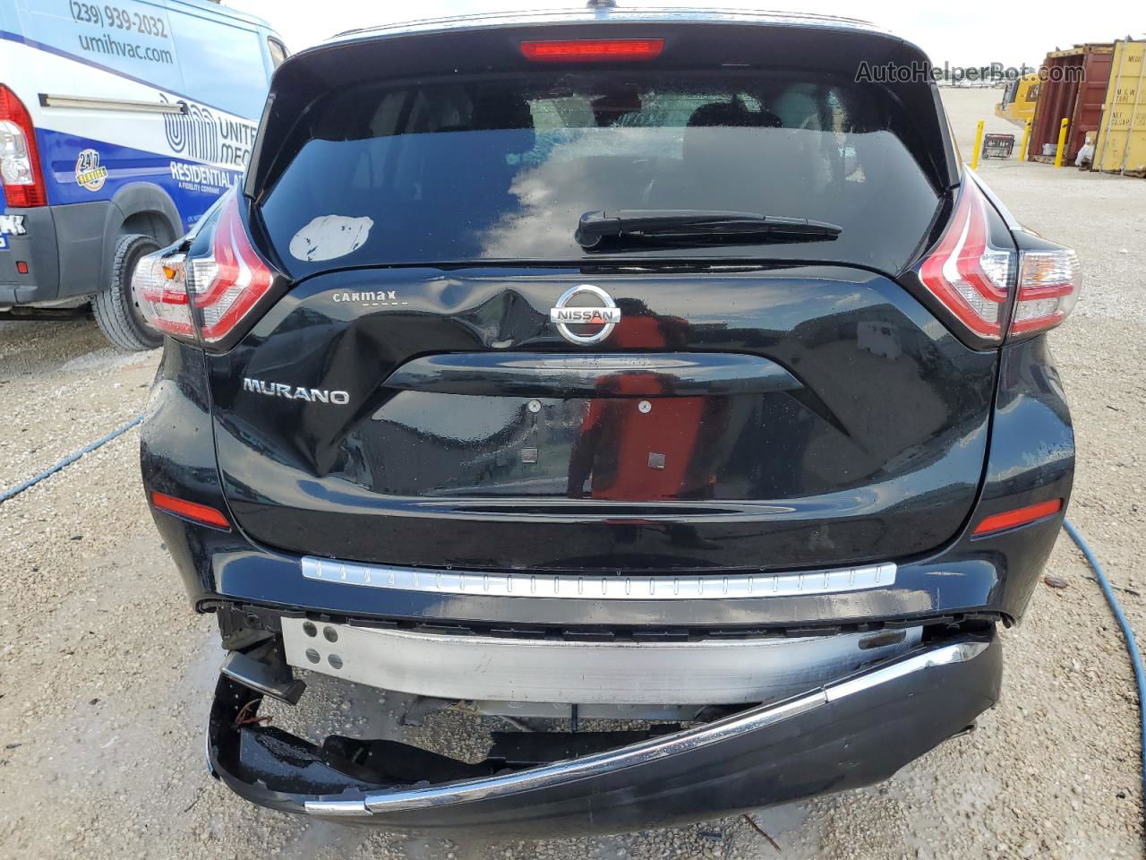 2018 Nissan Murano S Black vin: 5N1AZ2MG7JN162169